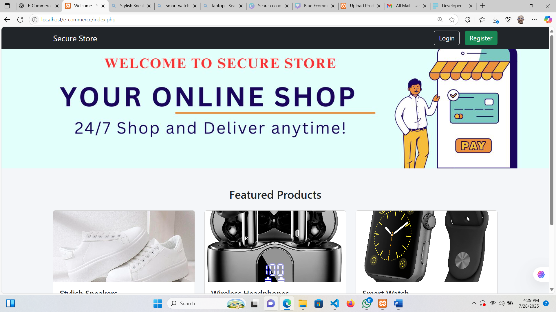 E-Commerce Website