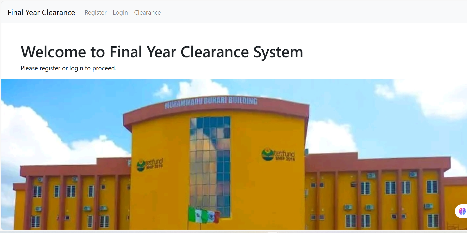 Clearance System